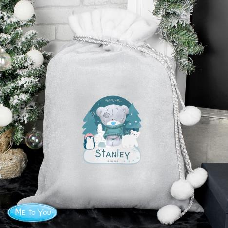 Personalised Winter Explorer Me to You Luxury Christmas Sack Extra Image 1